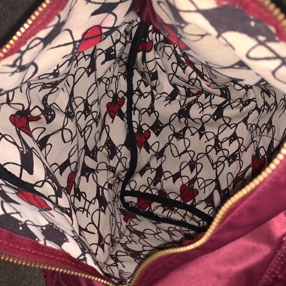 Moschino Cheap and Chic Burgundy Backpack - Picture 9 of 14